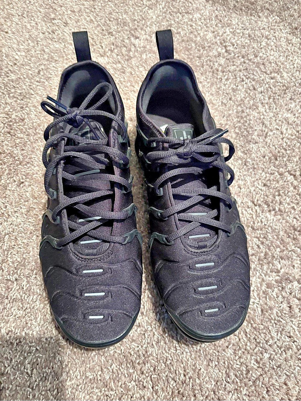 Nike Air VaporMax Plus Triple Black US 10.5
Gently Used